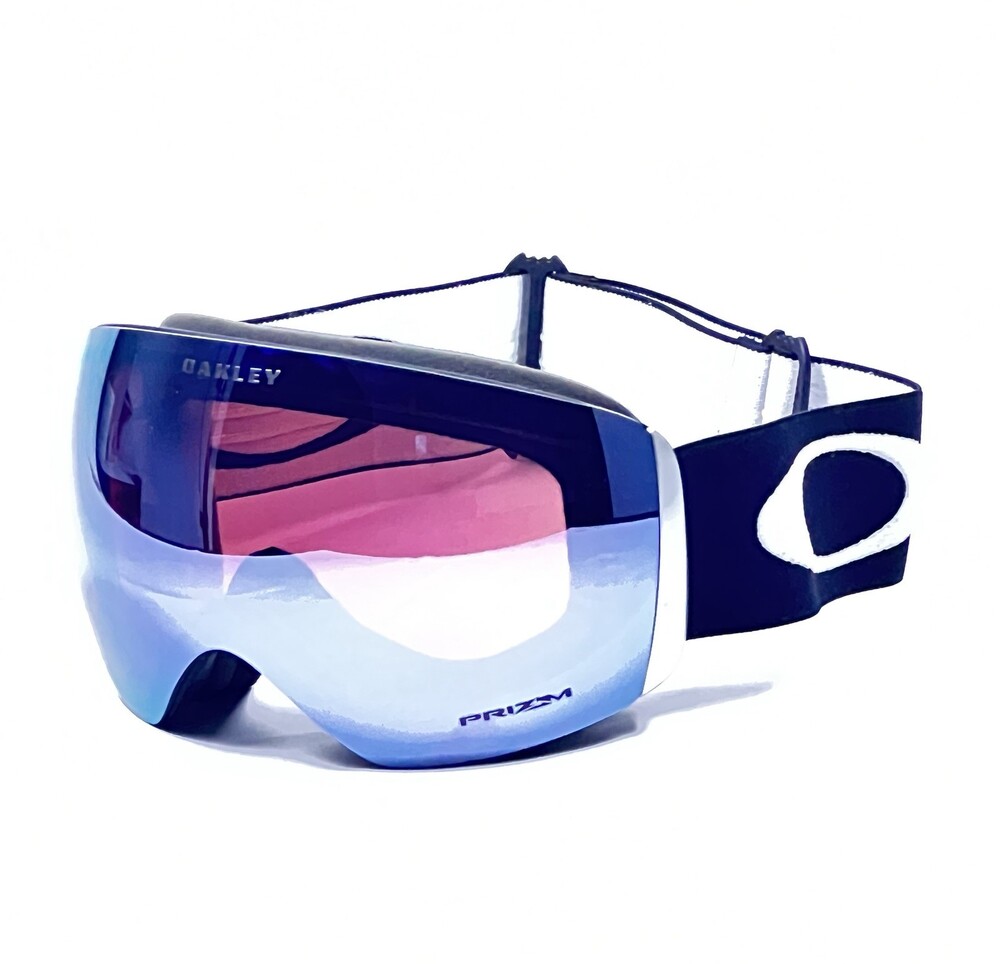 Oakley Flight Deck Snow Googles Matte Black/Prizm Sapphire (Scratched)